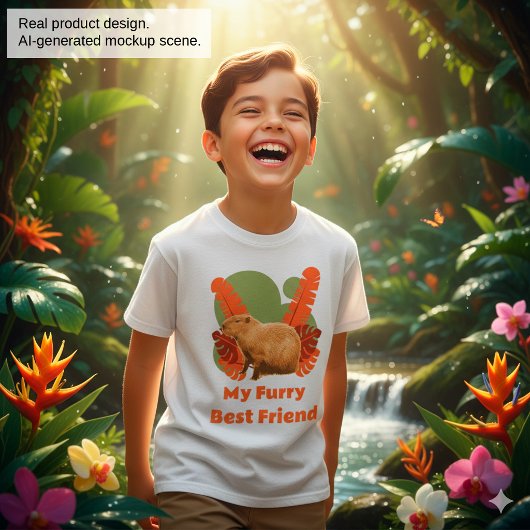 Capybara Mijn Harige Beste Vriend T-shirt