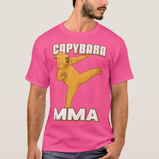 Capybara Mma T-shirt (Voorkant)