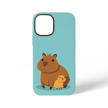 Capybara moeder en kind telefoonhoesje