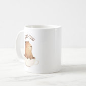 Capybara mok, Cappycino Koffiemok (Voorkant links)