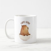 Capybara mok, Cappycino Koffiemok (Links)