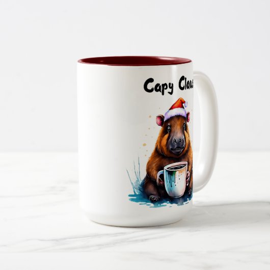Capybara Mok, Capybara Cup, Schattige Mok (Voorkant rechts)