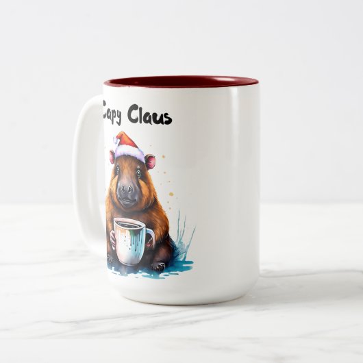Capybara Mok, Capybara Cup, Schattige Mok (Voorkant links)