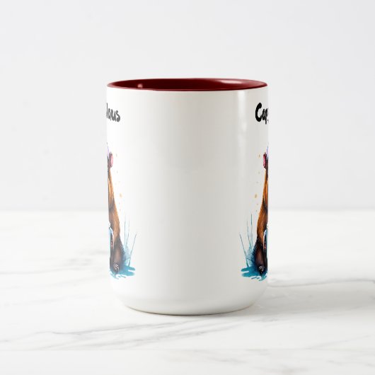 Capybara Mok, Capybara Cup, Schattige Mok (Center)