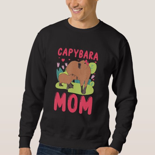 Capybara Mom Capy Trui (Voorkant)