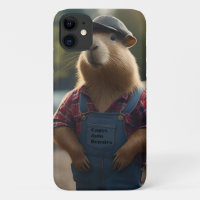 Capybara-monteur: vet, tandwielen en goede vibes