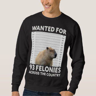 Capybara Mugshot Wanted For 93 Felonies Across The Trui