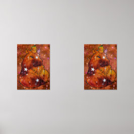 Capybara named Dream Muurkunst Sets