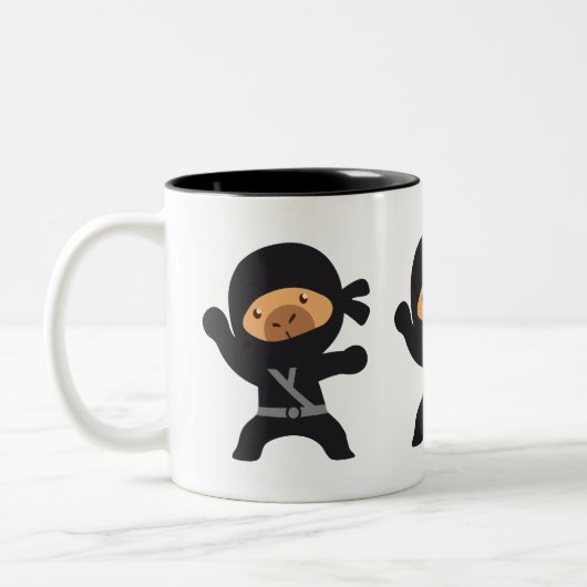 Capybara Ninja Mok | Grappige vechtsporten dier (Links)
