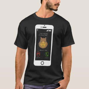 Capybara noemt het humoristische capibara Rodent A T-shirt