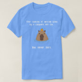 Capybara Nooit Zero T-shirt (Design voorkant)