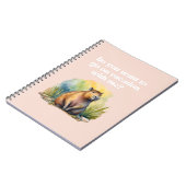 CAPYBARA NOTEBOOK-3 NOTITIEBOEK (Linkerzijde)