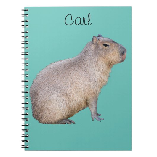 Capybara Notitieboek (Voorkant)