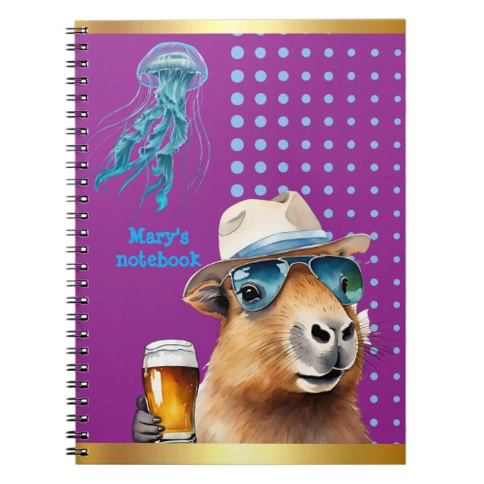 CAPYBARA - NOTITIEBOEK (Voorkant)