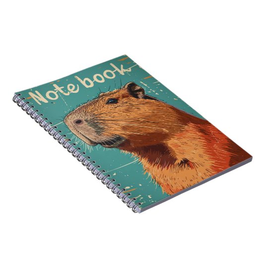 Capybara  notitieboek (Rechterzijde)