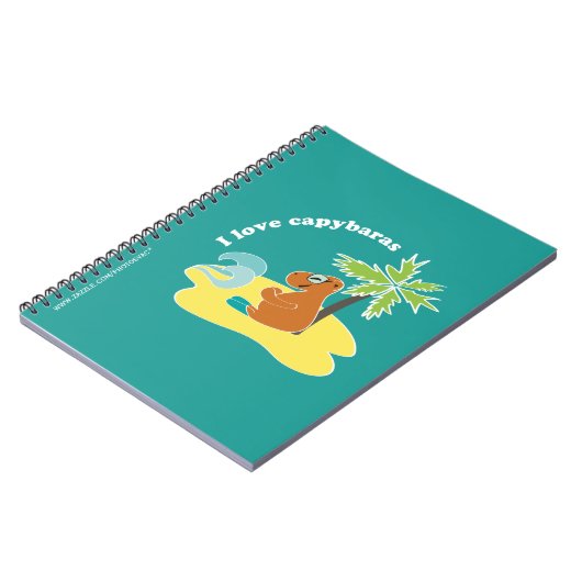 Capybara Notitieboek (Linkerzijde)