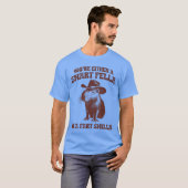 Capybara Of Slimme Kerel Scheet Stank Grappige Man T-shirt (Voorkant volledig)