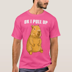 Capybara OK, ik trek me omhoog T-shirt