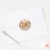 Capybara Onsen Spa Vibes Holografische Sticker (Envelop)