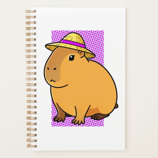 Capybara Ontspannen Modus Planner (Voorkant)
