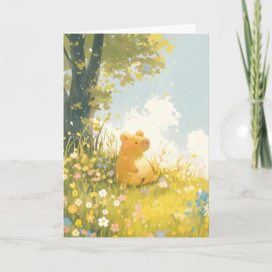 Capybara Ontspanningsoord Kaart (Voorkant)