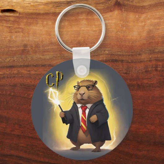 Capybara P Sleutelhanger (Voorkant)