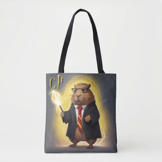 Capybara P Tote Bag (Voorkant)
