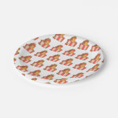 Capybara Paper Borden | Leuk Dierenfeest Papieren Bordje (Gekanteld)