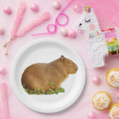 capybara paper plate papieren bordje (Feest)