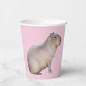 Capybara Papieren Bekers (Achterkant)