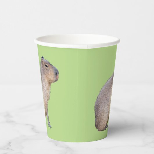 Capybara Papieren Bekers (Rechts)