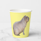 Capybara Papieren Bekers (Achterkant)