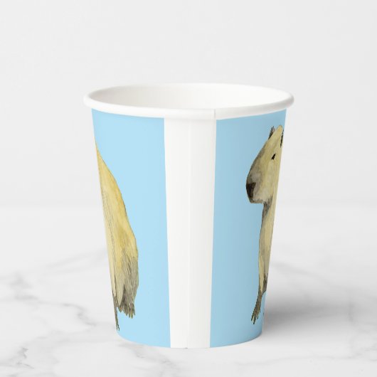 Capybara Papieren Bekers (Rechts)