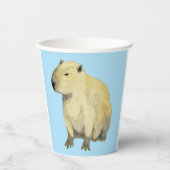 Capybara Papieren Bekers (Voorkant)