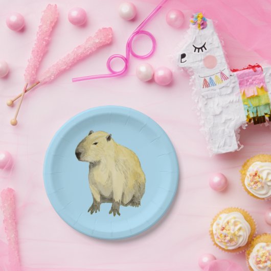 Capybara Papieren Bordje (Feest)
