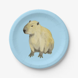 Capybara Papieren Bordje