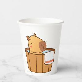 Capybara Party Papieren beker | Leuke dierlijke ve