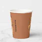 Capybara Party Papieren beker | Leuke dierlijke ve (Rechts)