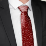 Capybara Pattern Stropdas<br><div class="desc">Grappige Capybara-Stropdas - Houd je nekkleding raar, op de best mogelijke manier. Dit bourgondische capibara-stropdas heeft een minimalistisch kunstpatroon met witte lijnen van het favoriete chill-dier van het internet. Het is de perfecte mix van slim en stijlvol, waardoor het een geweldig cadeau is voor docenten, kantoor-grappenmakers, zoölogische nerds en low-key...</div>