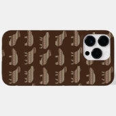 Capybara Pattern-telefoondraagtas Case-Mate iPhone Case (Achterkant (horizontaal))