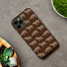 Capybara Pattern-telefoondraagtas