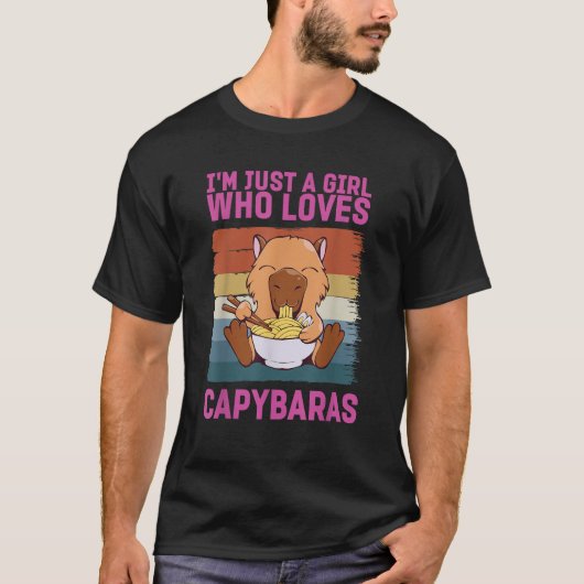 Capybara Peluches Party Peluche Capybara Big Capby T-shirt (Voorkant)