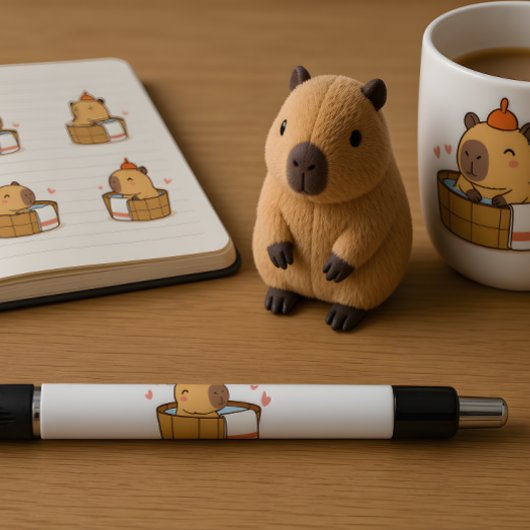 Capybara Pen | Cadeau Cute Dieren Briefpapier
