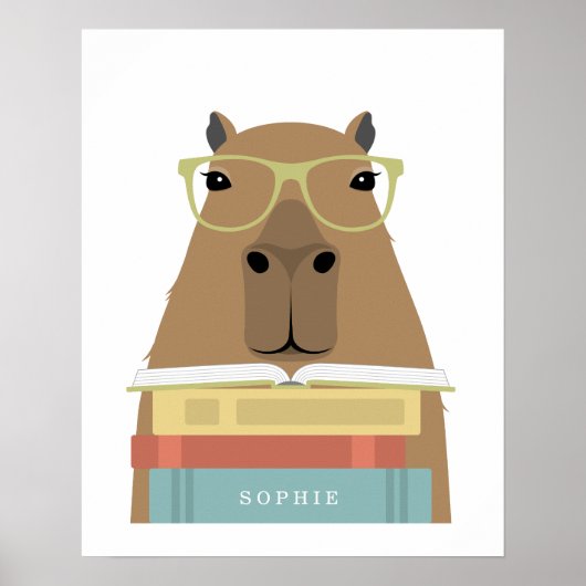 Capybara Personalized Print (Voorkant)