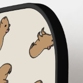 Capybara Pickleball Paddle (Links Detail)