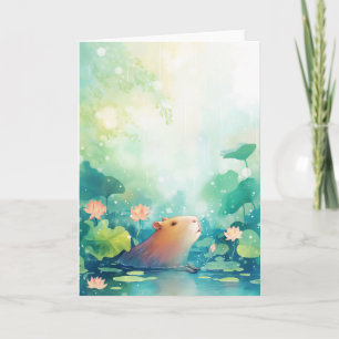 Capybara Pondside Paradise Kaart