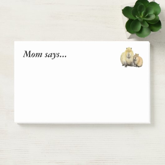 Capybara Post-it® Notes (Kantoor)