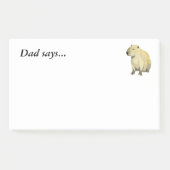 Capybara Post-it® Notes (Voorkant)