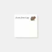 Capybara Post-it® Notes (Voorkant)