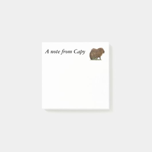 Capybara Post-it® Notes (Voorkant)
